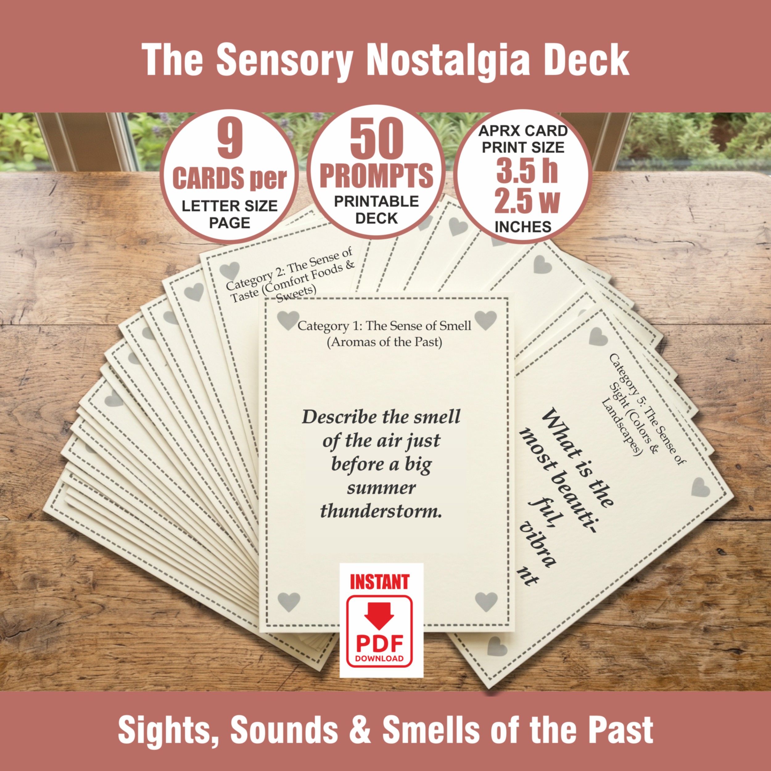 The Sensory Nostalgia Deck